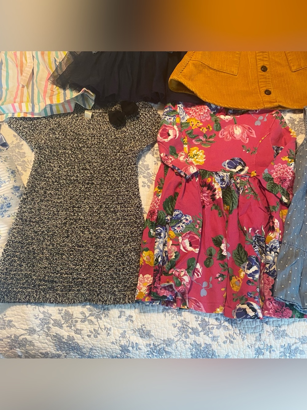 Toddler Girl Dress Bundle Size 3T/4T Carter’s, Jona Michelle, Baby Gap, Joules - Picture 4 of 12